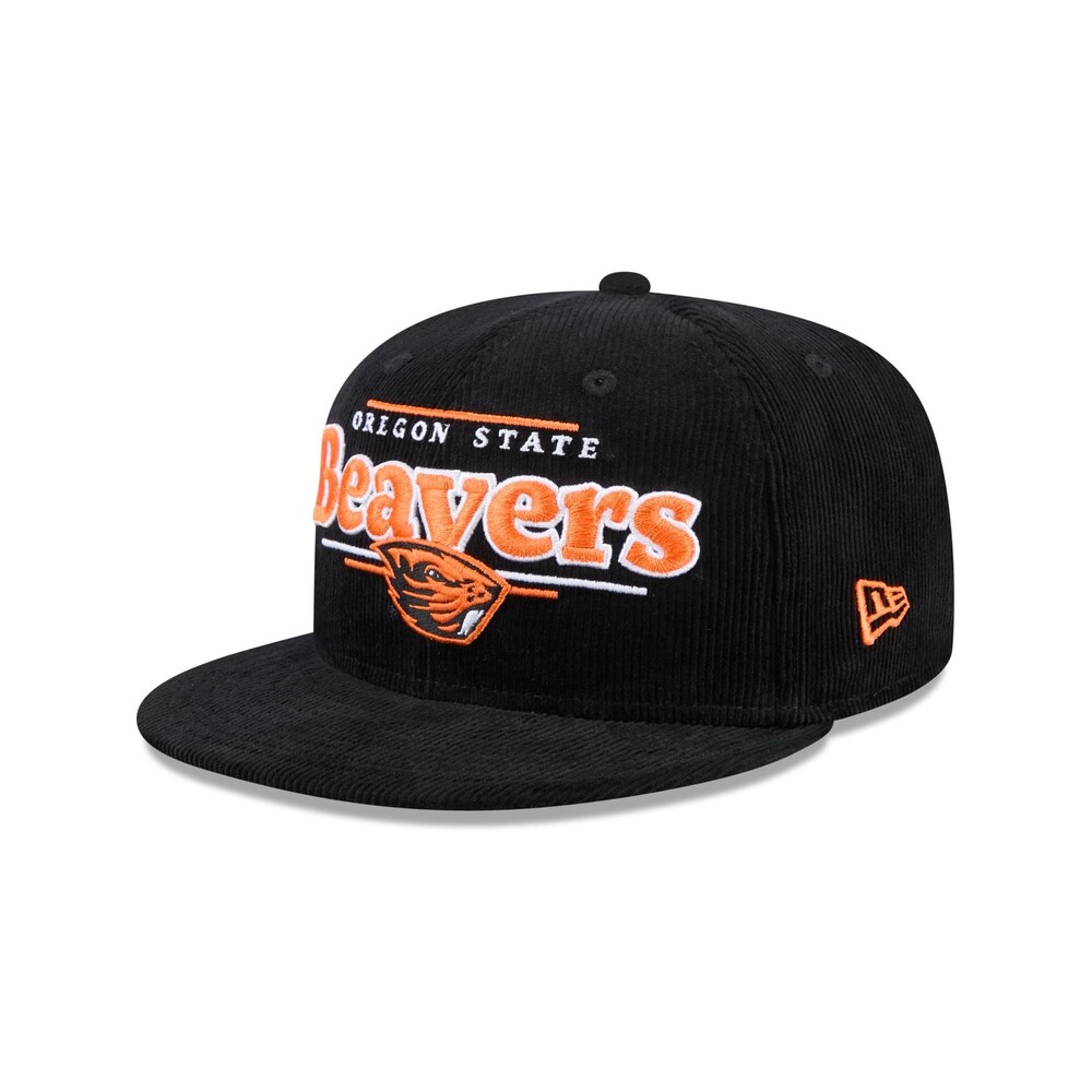 New Era Oregon State Beavers Throwback Display 9FIFTY Snapback Hat - One Size